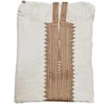 Unisex Moroccan Cotton Blend Cream Hooded Thobe Djellaba Jubba (1)