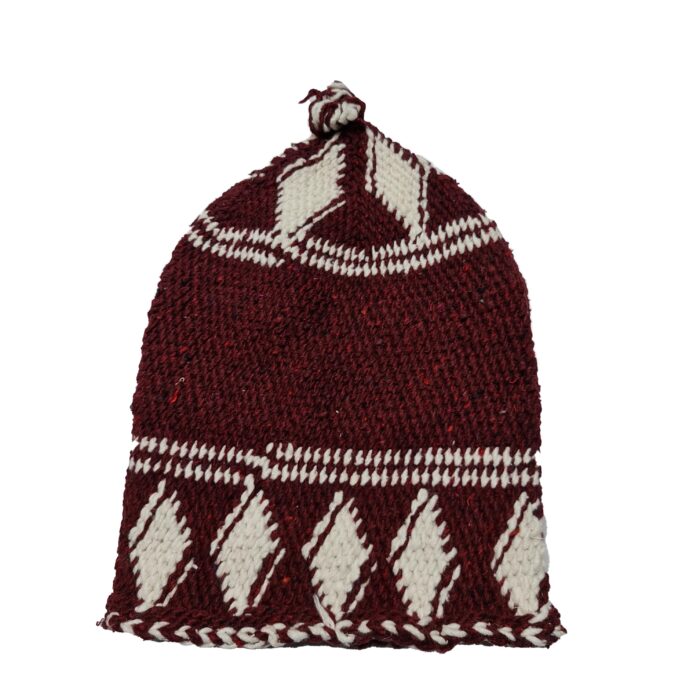 Unisex Moroccan Hand Knitted Wool Hats.100% Hand Knitted Wool.made In Morocco.pc