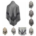 Unisex Premium Arab Head Scarf Yemeni Wrap Kashmiri Shawl Keffiyeh Yashmagh