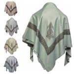 Unisex Premium Arab Head Scarf Yemeni Wrap Kashmiri Shawl Keffiyeh Yashmagh