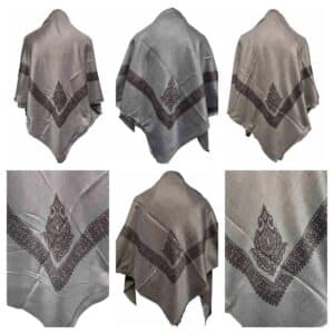 Unisex Premium Arab Head Scarf Yemeni Wrap Kashmiri Shawl Keffiyeh Yashmagh