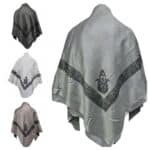 Unisex Premium Arab Head Scarf Yemeni Wrap Kashmiri Shawl Keffiyeh Yashmagh Ymenshwl 0034n16