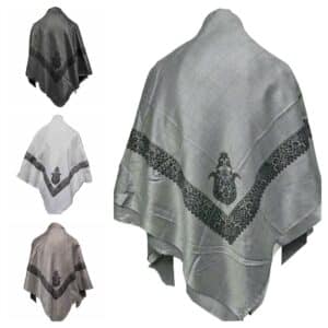 Unisex Premium Arab Head Scarf Yemeni Wrap Kashmiri Shawl Keffiyeh Yashmagh Ymenshwl 0034n16
