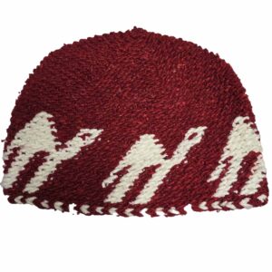 Unisex Winter Multicoloured Beanie Moroccan100% Hand Knitted Wool Hats (1)