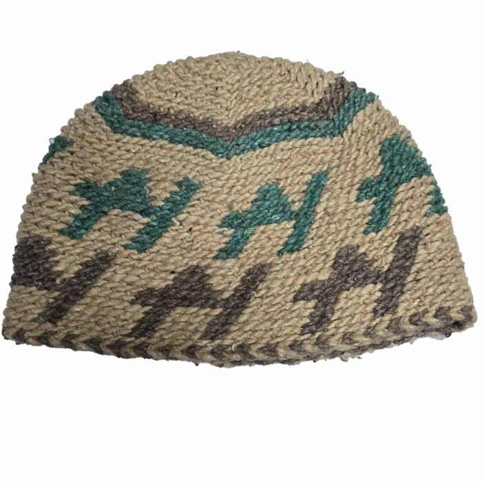 Unisex Winter Multicoloured Beanie Moroccan100% Hand Knitted Wool Hats (8)