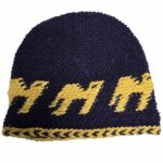 Unisex Winter Multicoloured Beanie Moroccan100% Hand Knitted Wool Hats (9)