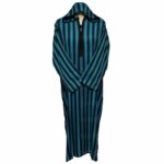Vsml Hood 001 Mens Moroccan Long Sleeve Stripe Jubba Thobe0424 163939
