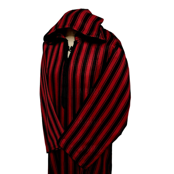 Vsml Hood 002 Mens Moroccan Long Sleeve Stripe Jubba Thobe0424 164717