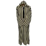 Vsml Hood 004 Mens Moroccan Long Sleeve Stripe Jubba Thobe0424 164419
