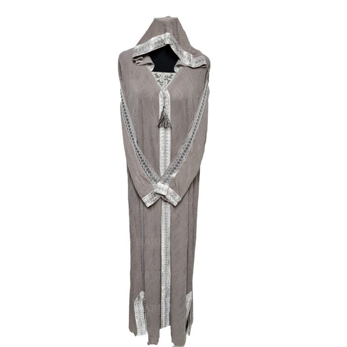 Whdj 002 Grey Women Hooded Djelleba0612 195845