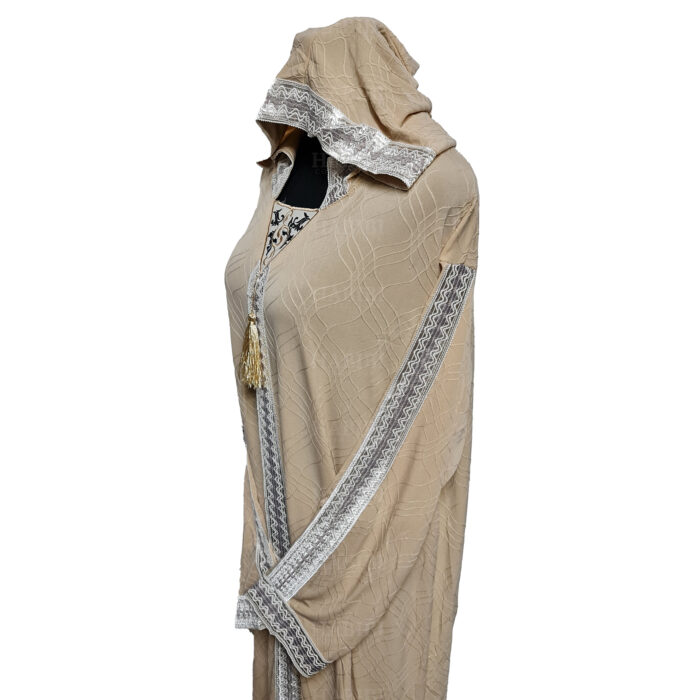 Whdj 006 Beige Women Hooded Djelleba0612 195221