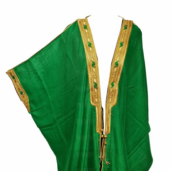 Wmnbsht 013 Women's 3 Quarter Sleeve Arabian Bisht Cloak Arab Dress Thobe Islam Robe Eid 0528 204839