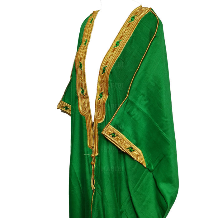 Wmnbsht 013 Women's 3 Quarter Sleeve Arabian Bisht Cloak Arab Dress Thobe Islam Robe Eid 0528 204902