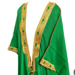 Wmnbsht 013 Women's 3 Quarter Sleeve Arabian Bisht Cloak Arab Dress Thobe Islam Robe Eid 0528 204906