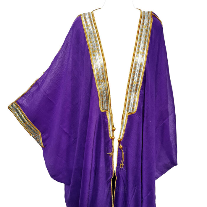 Wmnbsht 020 Women's 3 Quarter Sleeve Arabian Bisht Cloak Arab Dress Thobe Islam Robe Eid 0528 202932