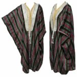 Wmnbsht 029 Women's 3 Quarter Sleeve Arabian Bisht Cloak Arab Dress Thobe Islam Robe Eid 05 31t152024.300