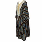 Wmnbsht 031 Women's 3 Quarter Sleeve Arabian Bisht Cloak Arab Dress Thobe Islam Robe Eid 0528 205822