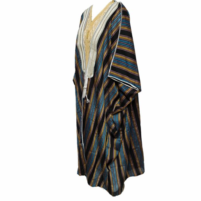 Wmnbsht 031 Women's 3 Quarter Sleeve Arabian Bisht Cloak Arab Dress Thobe Islam Robe Eid 0528 205822