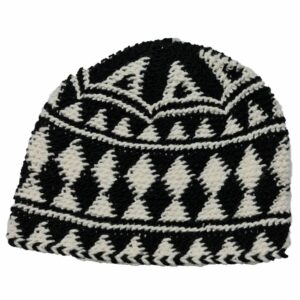 Woolht 0434 Unisex Moroccan Hand Knitted Wool Hats 100% Hand Knitted Wool.made In Morocco (9)