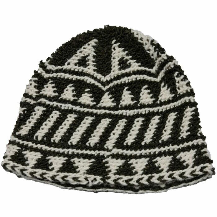 Woolht 0565 Unisex Moroccan Hand Knitted Wool Hats 100% Hand Knitted Wool.made In Morocco (4)