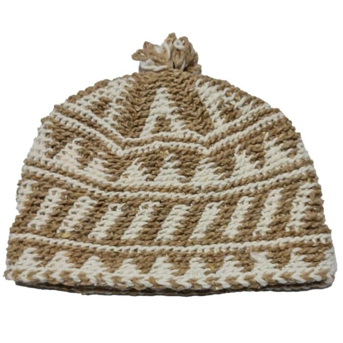 Woolht 0565 Unisex Moroccan Hand Knitted Wool Hats 100% Hand Knitted Wool.made In Morocco (5)