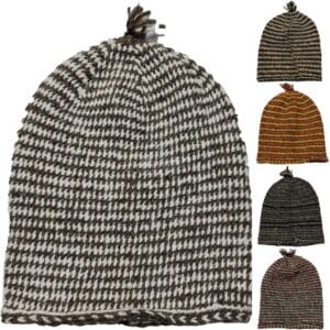 Woolht 5505 Unisex Moroccan Hand Knitted Wool Hats 100% Hand Knitted Wool.made In Morocco (10)