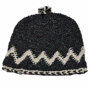 Woolht 9878 Unisex Moroccan Hand Knitted Wool Hats 100% Hand Knitted Wool.made In Morocco (1)