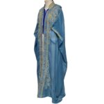 Women's 3 Quarter Sleeve Arabian Bisht Multiple Colours Cloak Arab Dress Thobe Islam Robe Eid (18)