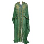 Women's 3 Quarter Sleeve Arabian Bisht Multiple Colours Cloak Arab Dress Thobe Islam Robe Eid (6)