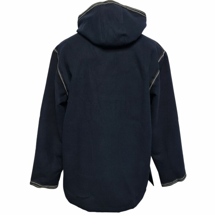 Wooljkt 001 Navy Blue Moroccan Baja Jerga Jacket Hoodie Festival Hippy Tribal Navy Blue Navy Blue (1)