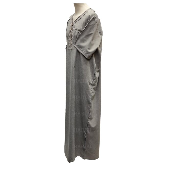 Yarmook New102 Men Short Sleeves Moroccan Thobes Jubba Kandora 151240