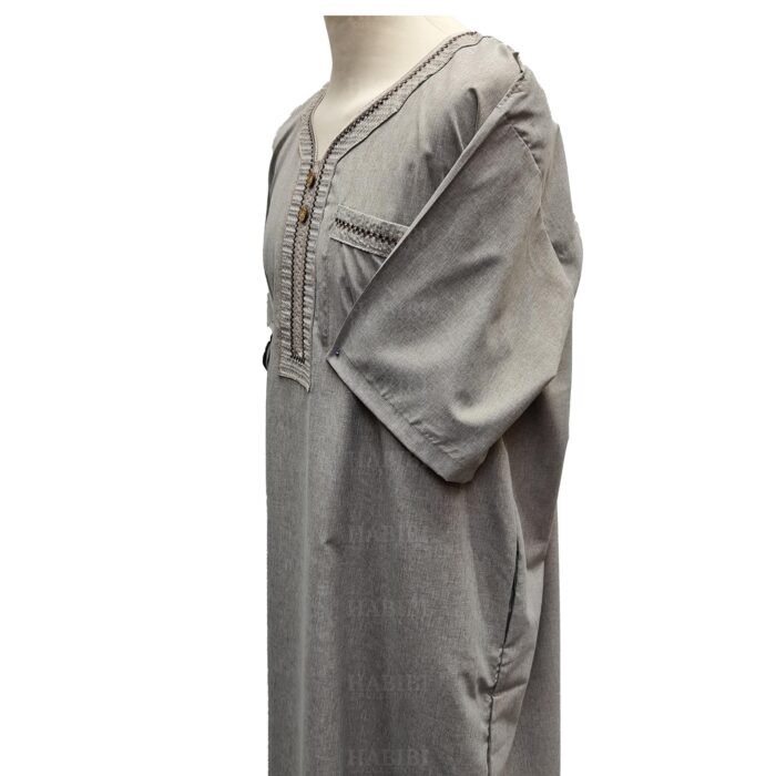 Yarmook New102 Men Short Sleeves Moroccan Thobes Jubba Kandora 151244