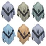 Ymenshwl 0015m1 Unisex Premium Arab Head Scarf Yemeni Wrap Kashmiri Shawl Keffiyeh Yashmagh