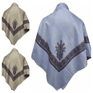 Ymenshwl 0025nn1 Unisex Premium Arab Head Scarf Yemeni Wrap Kashmiri Shawl Keffiyeh Yashmagh