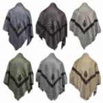 Ymenshwl 0029z1 Unisex Premium Arab Head Scarf Yemeni Wrap Kashmiri Shawl Keffiyeh Yashmagh
