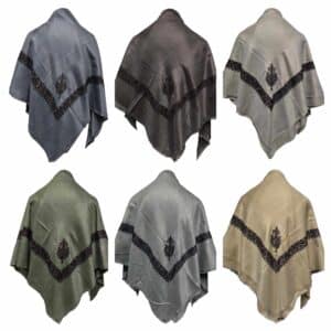 Ymenshwl 0029z1 Unisex Premium Arab Head Scarf Yemeni Wrap Kashmiri Shawl Keffiyeh Yashmagh