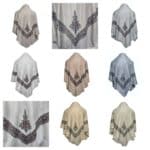 Ymenshwl 0032n13 Unisex Premium Arab Head Scarf Yemeni Wrap Kashmiri Shawl Keffiyeh Yashmagh