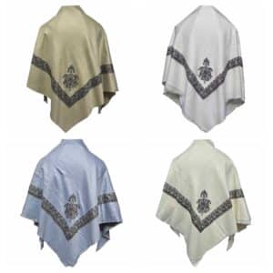 Ymenshwl 009hl1 Unisex Premium Arab Head Scarf Yemeni Wrap Kashmiri Shawl Keffiyeh Yashmagh
