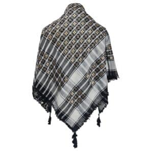 Yrmk485 D2 #1 Unisex Many Colours Grey Black Blue Arab Head Scarf Wrap Arafat Keffiyeh Yashmagh