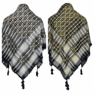 Yrmk485 D2unisex Many Colours Grey Black Blue Arab Head Scarf Wrap Arafat Keffiyeh Yashmagh