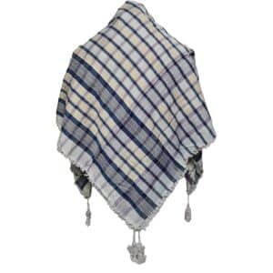 Yrmk485 F1#1 Unisex Many Colours Blue Peach Arab Head Scarf Ghutra Wrap Keffiyeh Yashmagh(1)