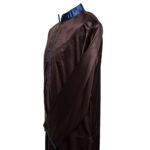 Zipcol 004 Men's High Quality Collared Brown Long Sleeve Thobe Jubba 004 (4)