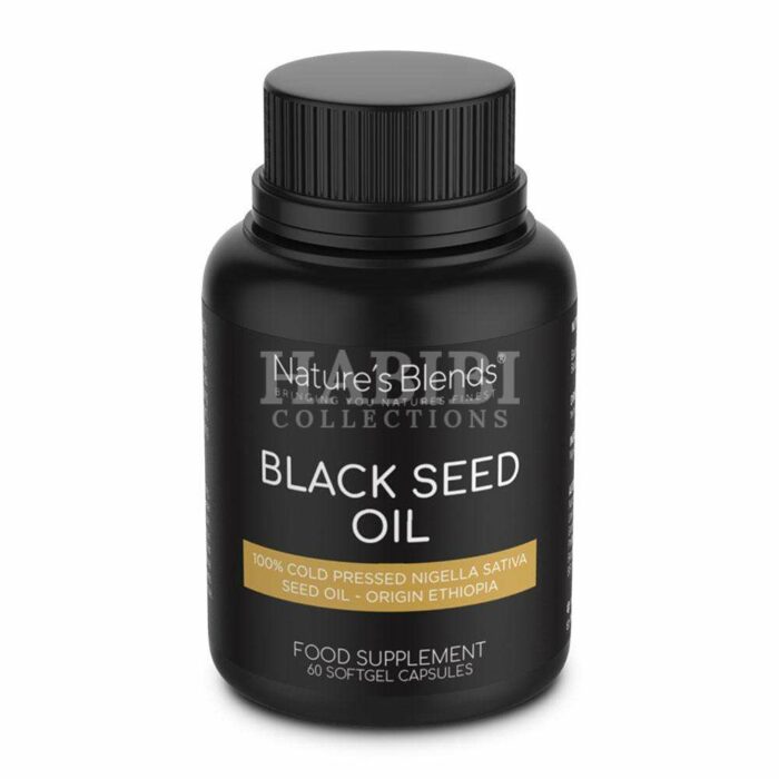 Black Seed Oil Capsules - Nature's Blends - 100% Organic