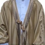 En’s Royal Premium Arabian Bisht 3 Quarter Sleeves Cloak Arab Dress Thobe Islam Robe Eid (5)