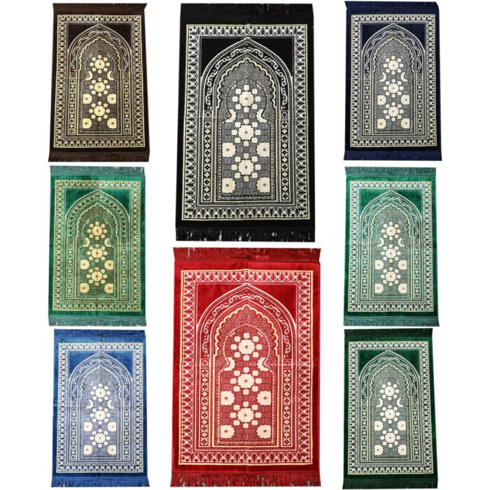 Minwal Design Prayer Mat Janamaz Musallah Rug