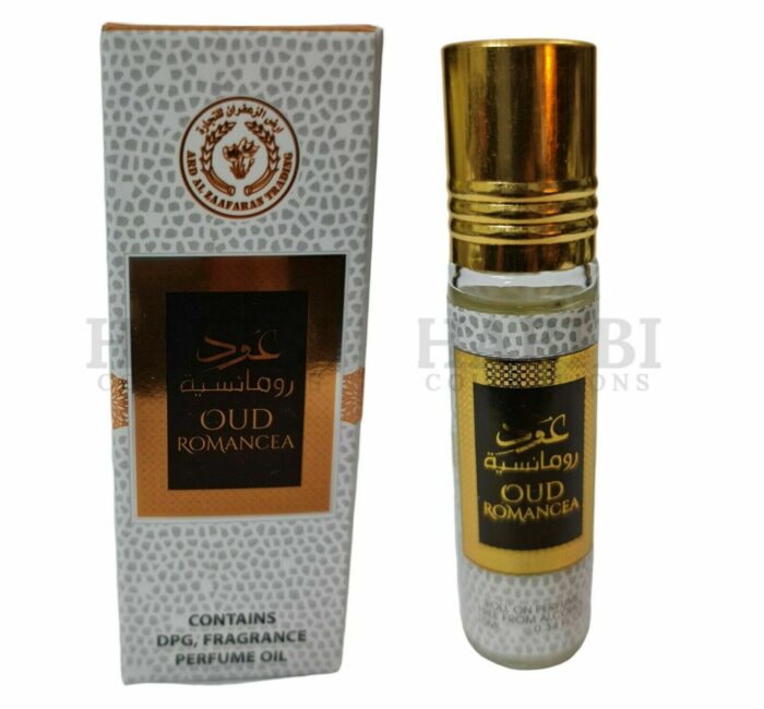 Pack of 4 OUD ROMANCEA Perfume Oil 10ml By Ard Zaafaran